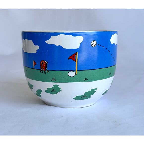 JCP Home Collection Cow Playing Golf Coffee Mug - Picture 4 of 7